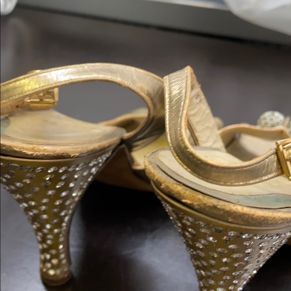 Charles Jacques Loup Heels Sz 5 - Picture 11 of 16